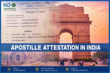 Fast Apostille Attestation in India with secure document verification and processing.