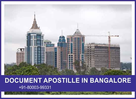 Apostile Service Bangalore