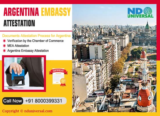 Argentina Embassy Attestation