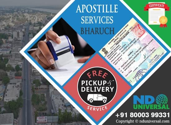 Apostile Service bharuch