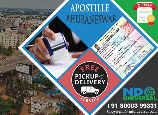 Apostile Service Bhubaneswar