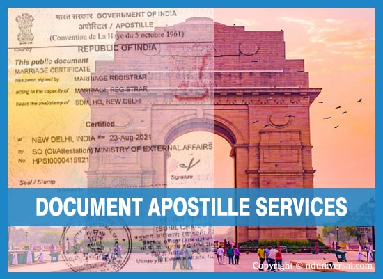 Apostille Services India