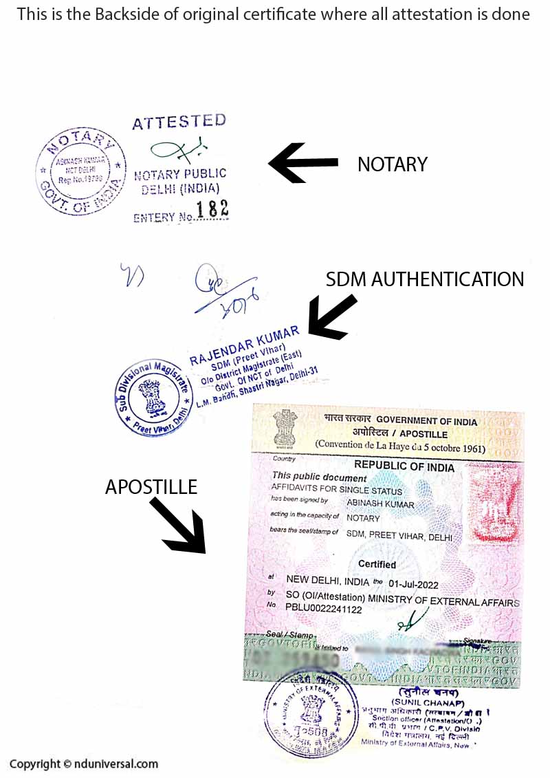 Educational Document Apostille