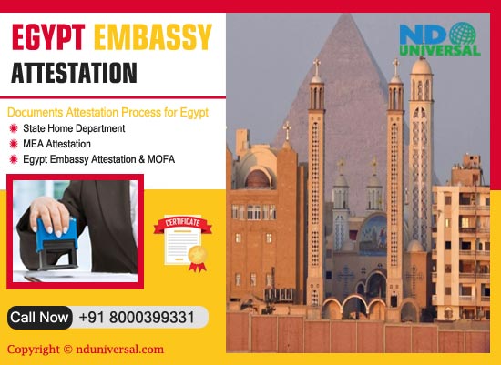 Egypt Embassy Attestation