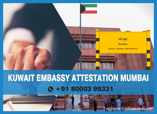 Kuwait Embassy Attestation Mumbai