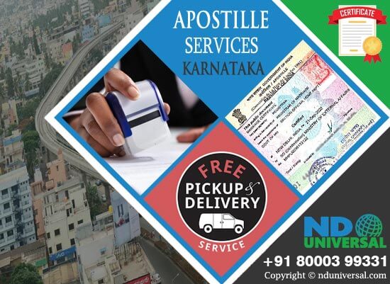 Apostile Service Karnataka