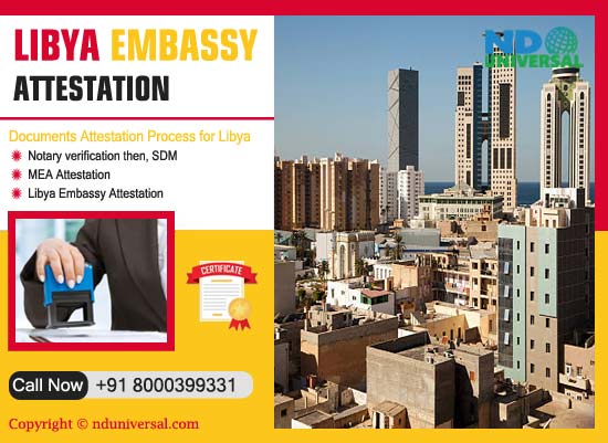 Libya Embassy Attestation