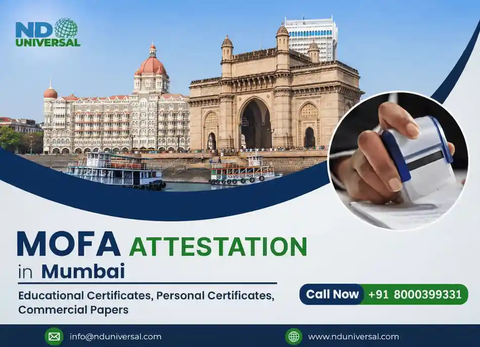 Professional MOFA Attestation in Mumbai for educational, personal, and commercial documents.