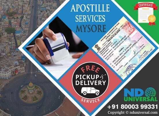 Apostile Service Mysore