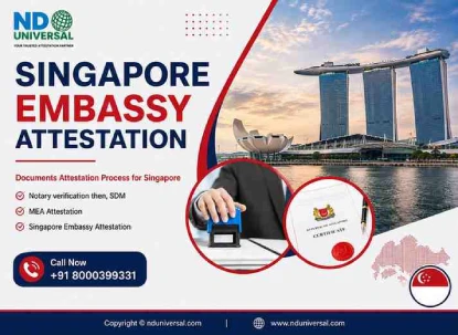 fast Singapore Embassy Attestation with secure document verification and processing.