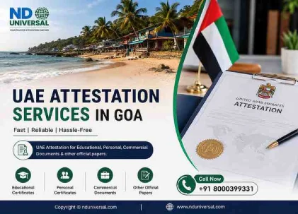 Professional UAE Attestation Services in Goa for educational, personal, and commercial documents.