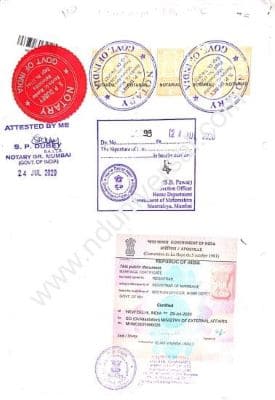 medical certificate attestation in mumbai